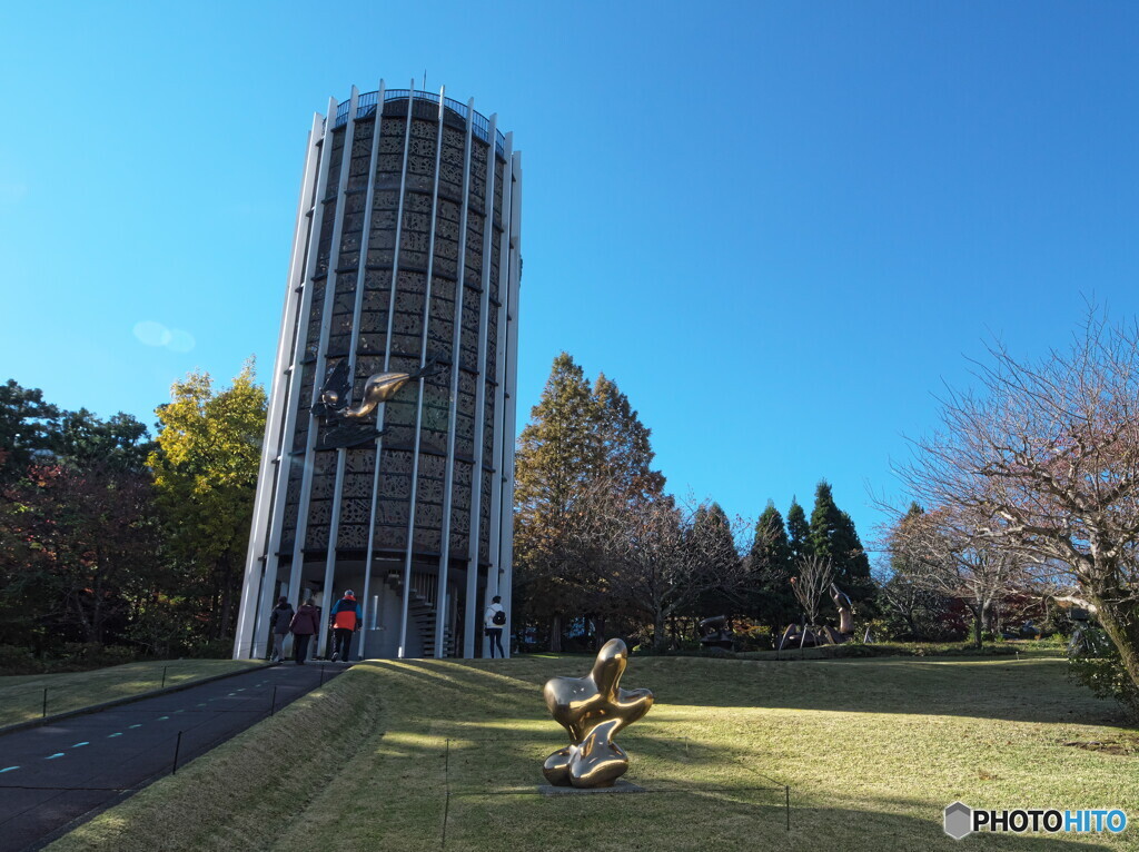 幸せをよぶシンフォニー彫刻