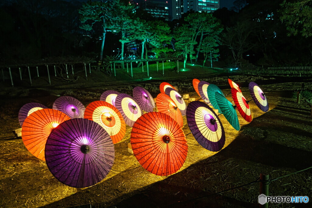 和傘の灯り＃１