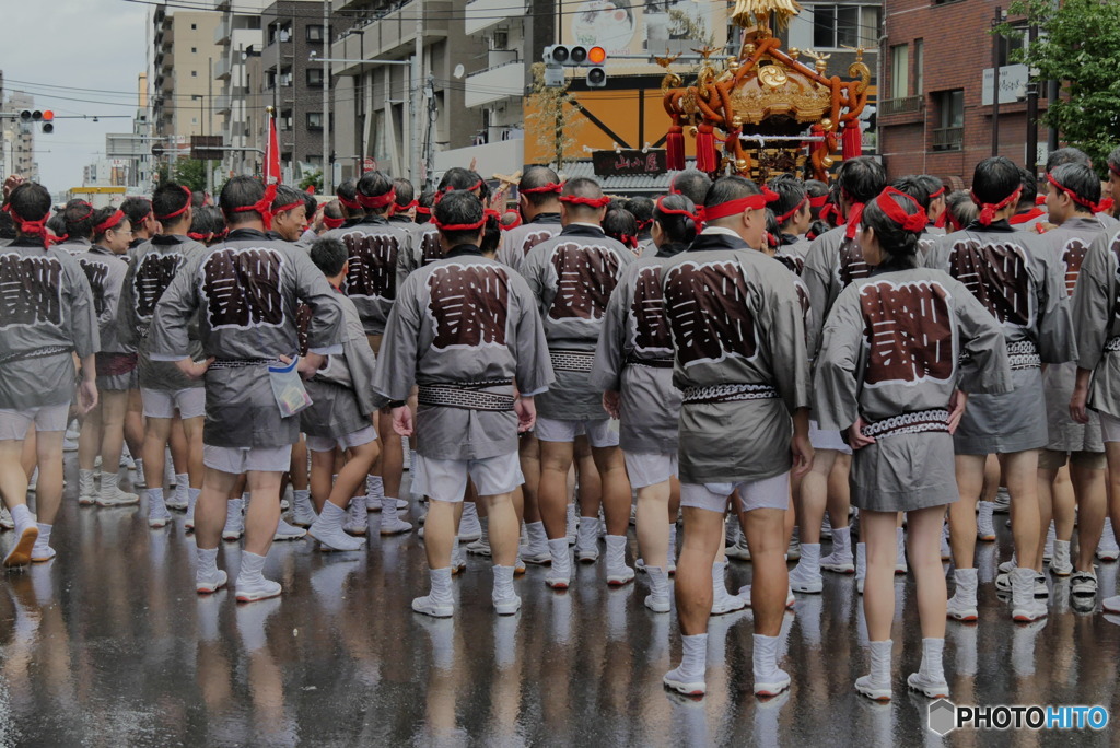 水かけ祭りその1　P1060697