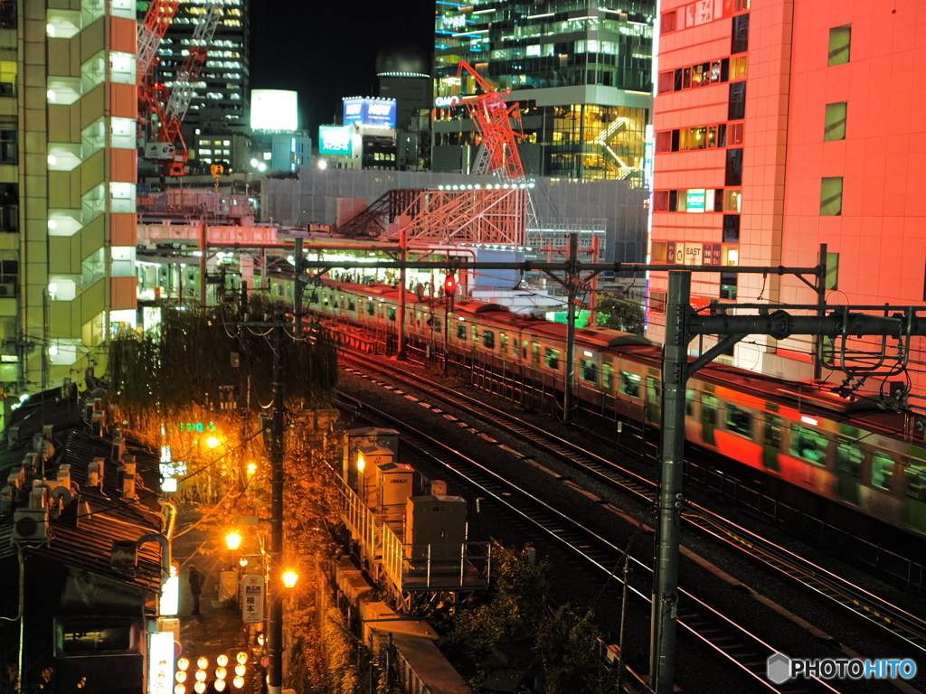 新旧入り混じる渋谷駅