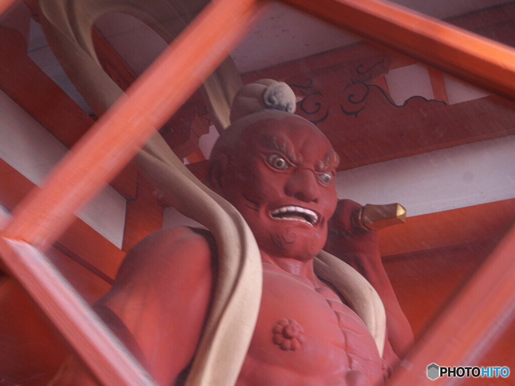 仁王門の仁王様