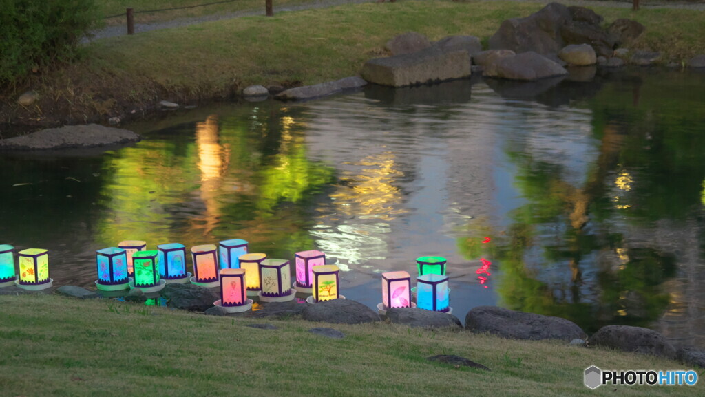 灯りの手作り灯ろう＃１