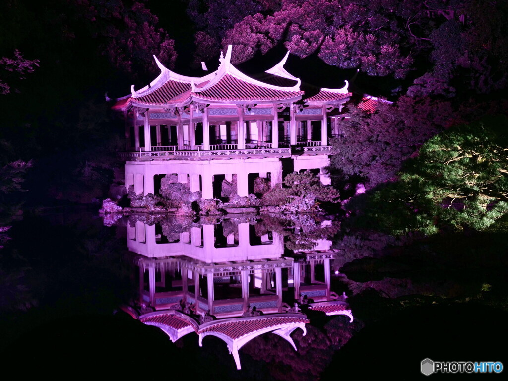 旧御涼亭のライトアップ其の1　P1128343