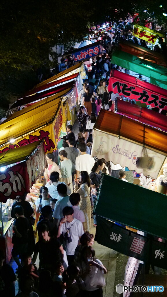 祭りの屋台　P1114059