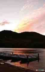 奥日光の初秋１０ー湖の夜明け