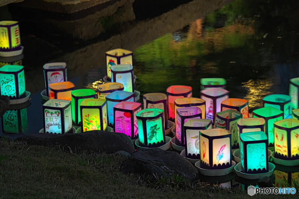 灯りの手作り灯ろう＃３