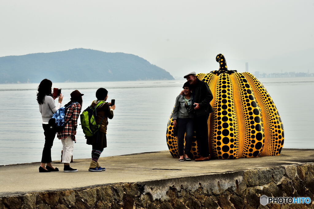 流された南瓜オブジェ　DSC_6190