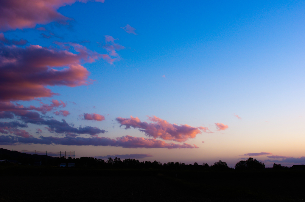 田舎の夕暮1