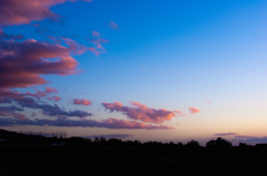 田舎の夕暮1