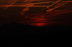 2000ケルビンの夕焼け