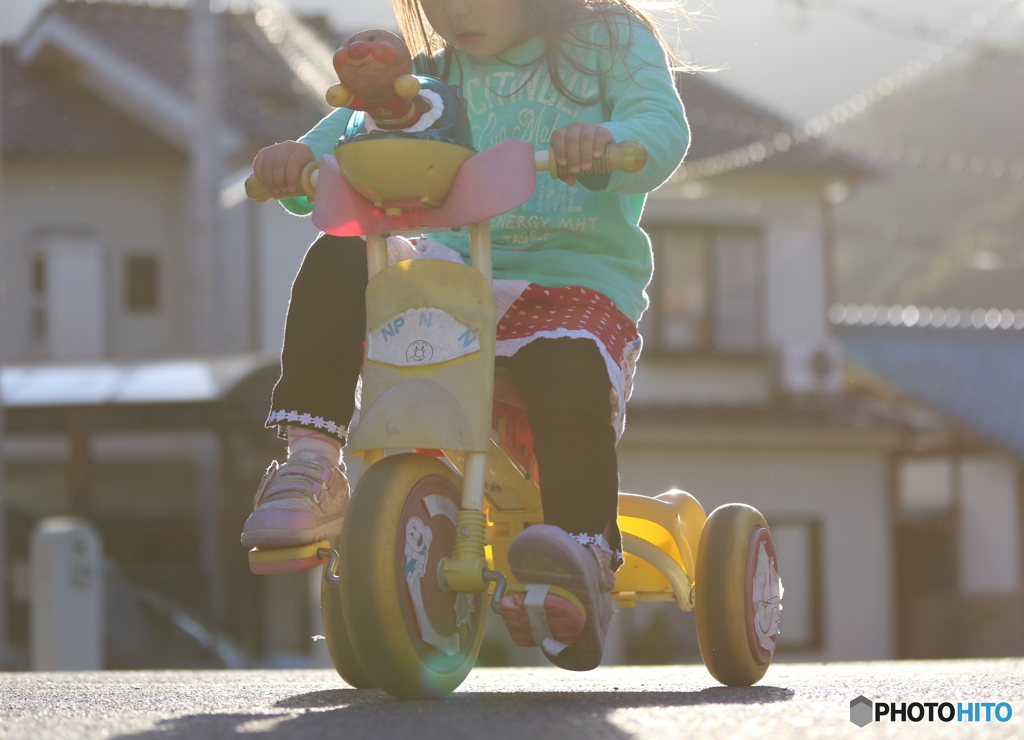 上手に漕げるでしょ♪