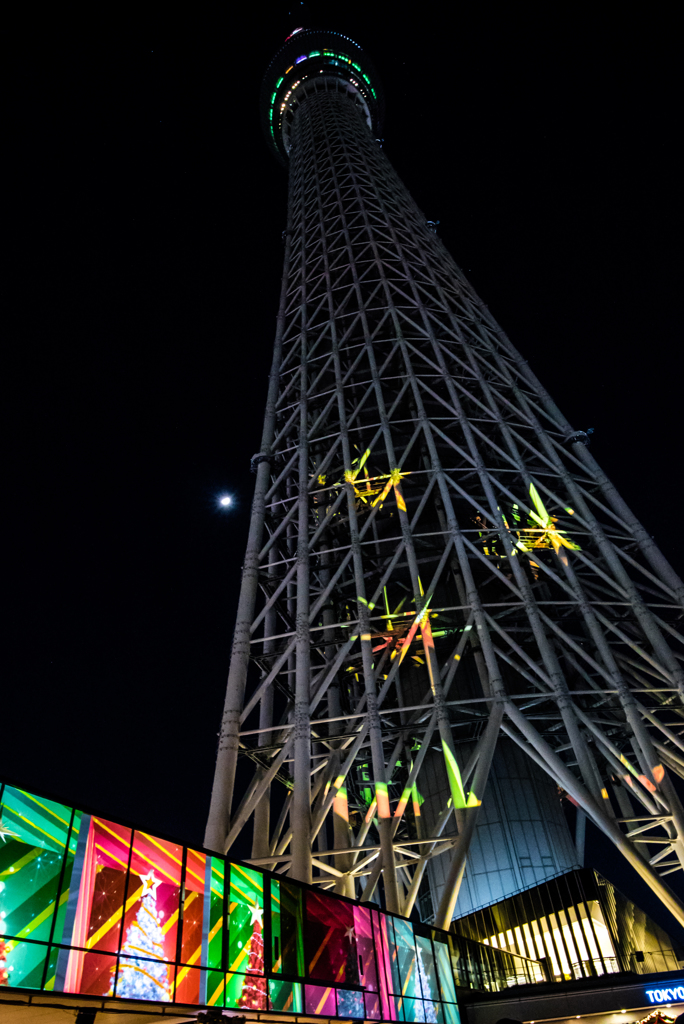 スカイツリーのクリスマス１