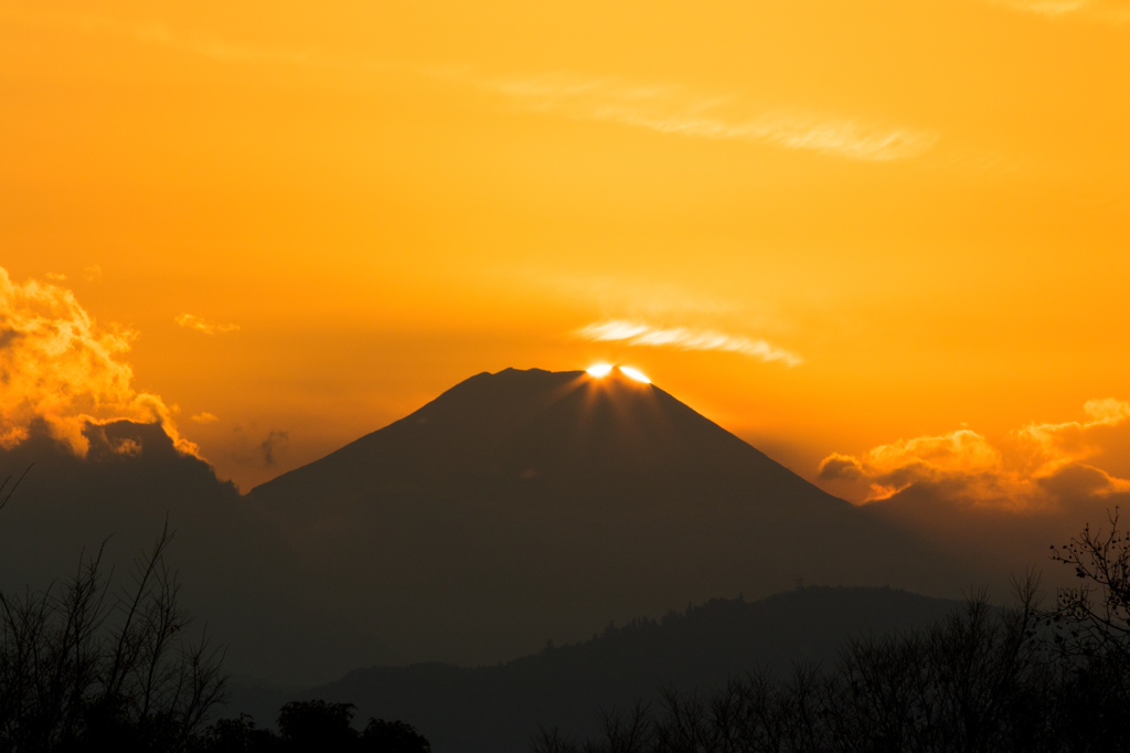 夕日