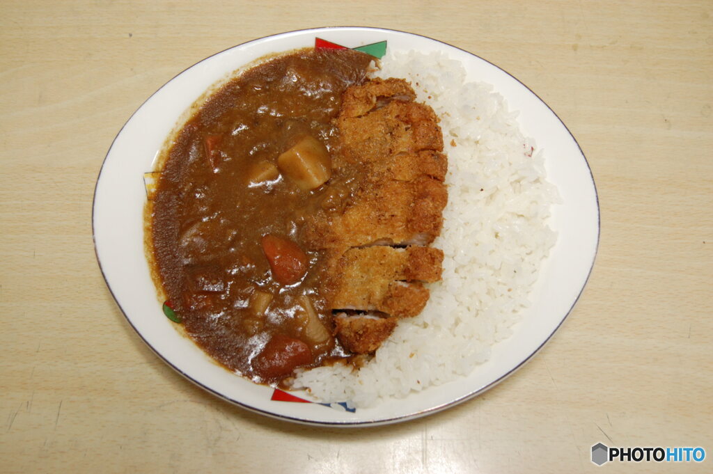 カツカレー！