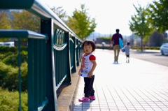 公園からの帰り道