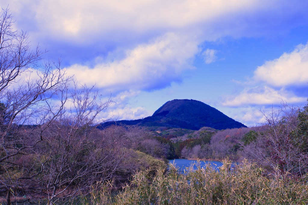高崎山とホウジョウ池