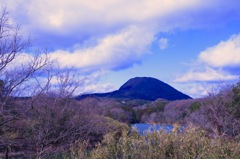 高崎山とホウジョウ池