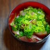 春の磯のごはん