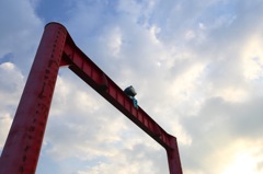 まったり空を見ています