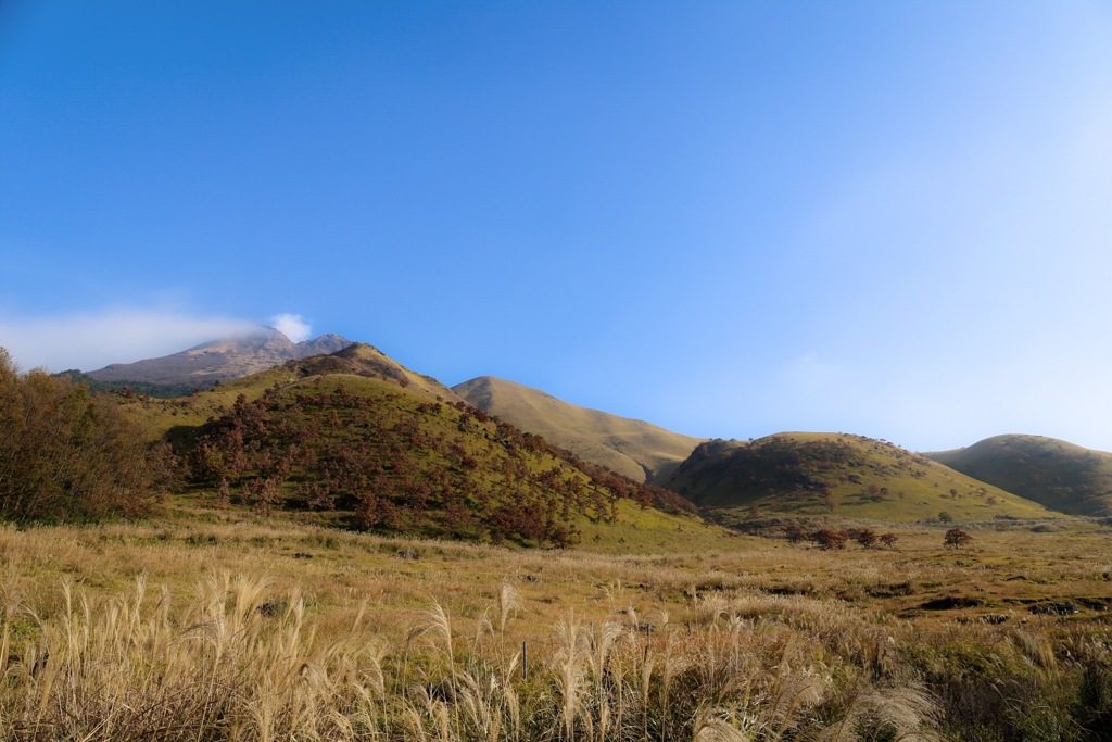 今日は晴れ 由布岳