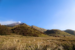 今日は晴れ 由布岳