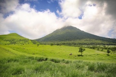 微細振動と爽やかな山