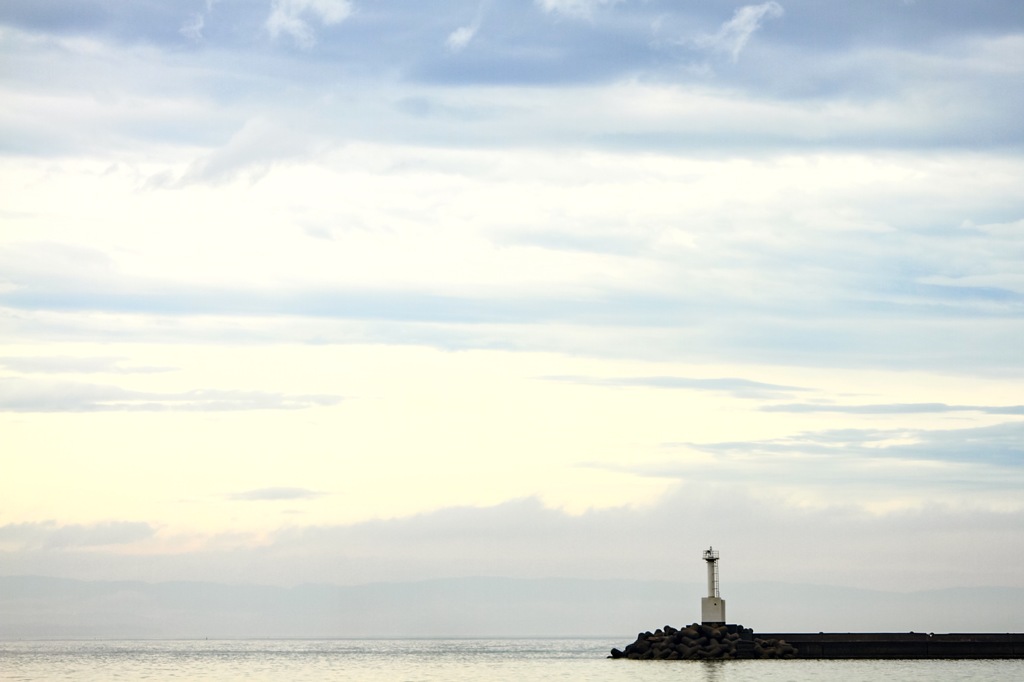 カモメを置く位置