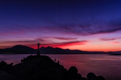 仕事終わりの解放されたひとたち（＾ν＾）