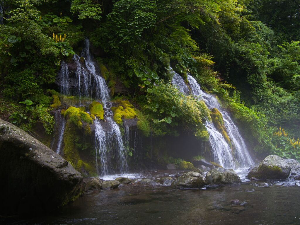 吐竜の滝