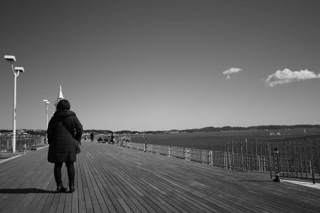 立ち止まった！