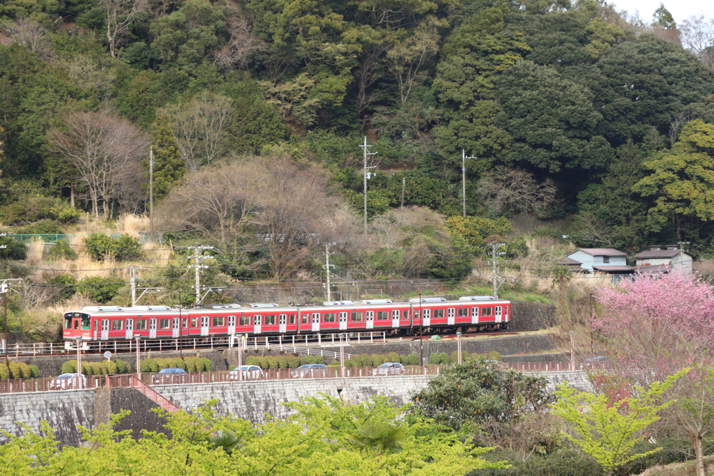 赤い電車