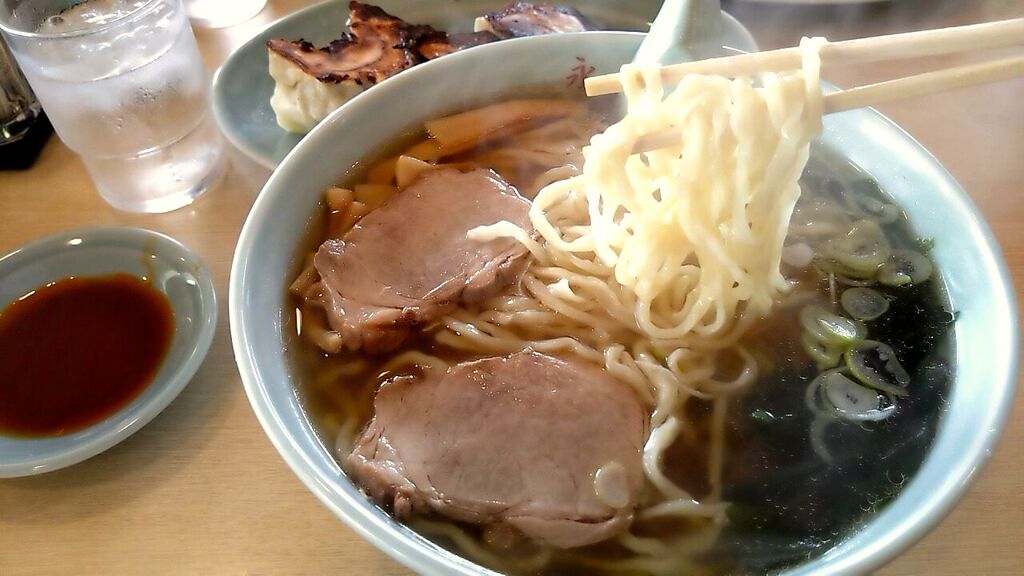 熱々の佐野ラーメン