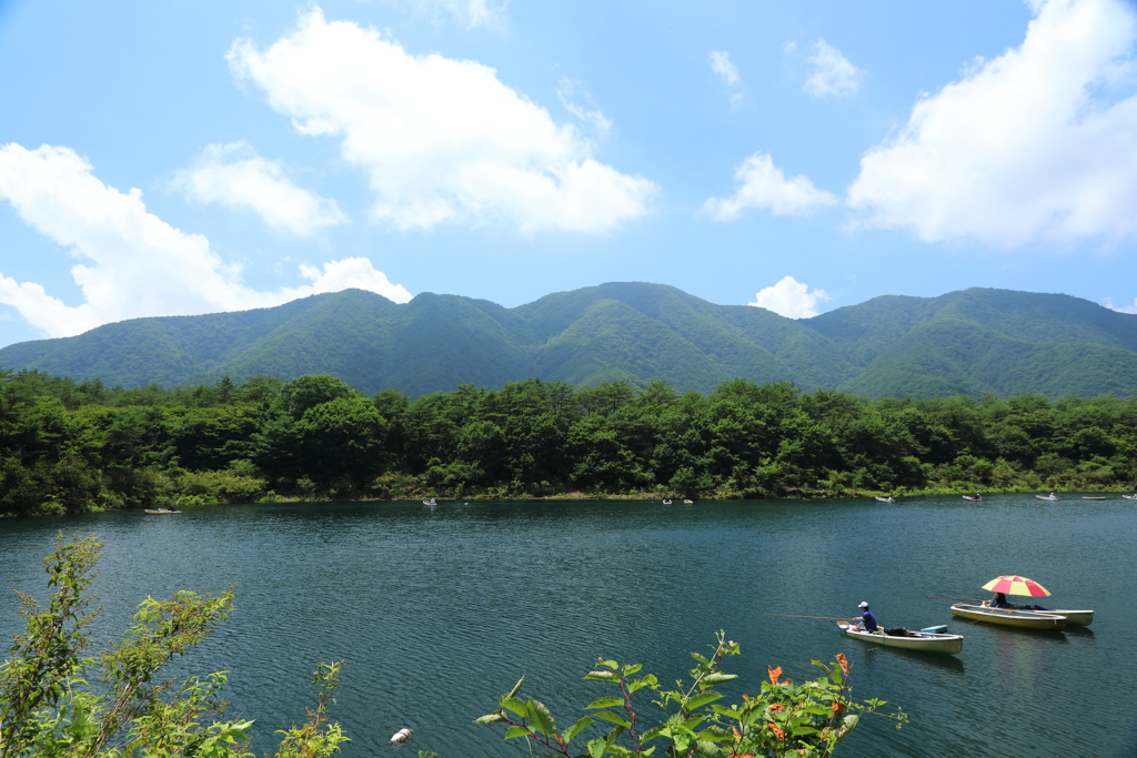 湖も気持ち良い！
