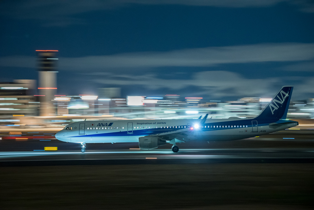夜流し　「Airbus A321-200」