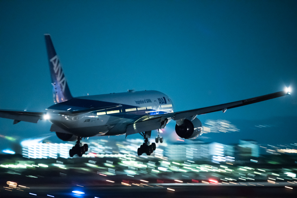 B777の到着-2