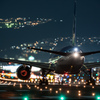Depart at night 　「Boeing 777-200 」