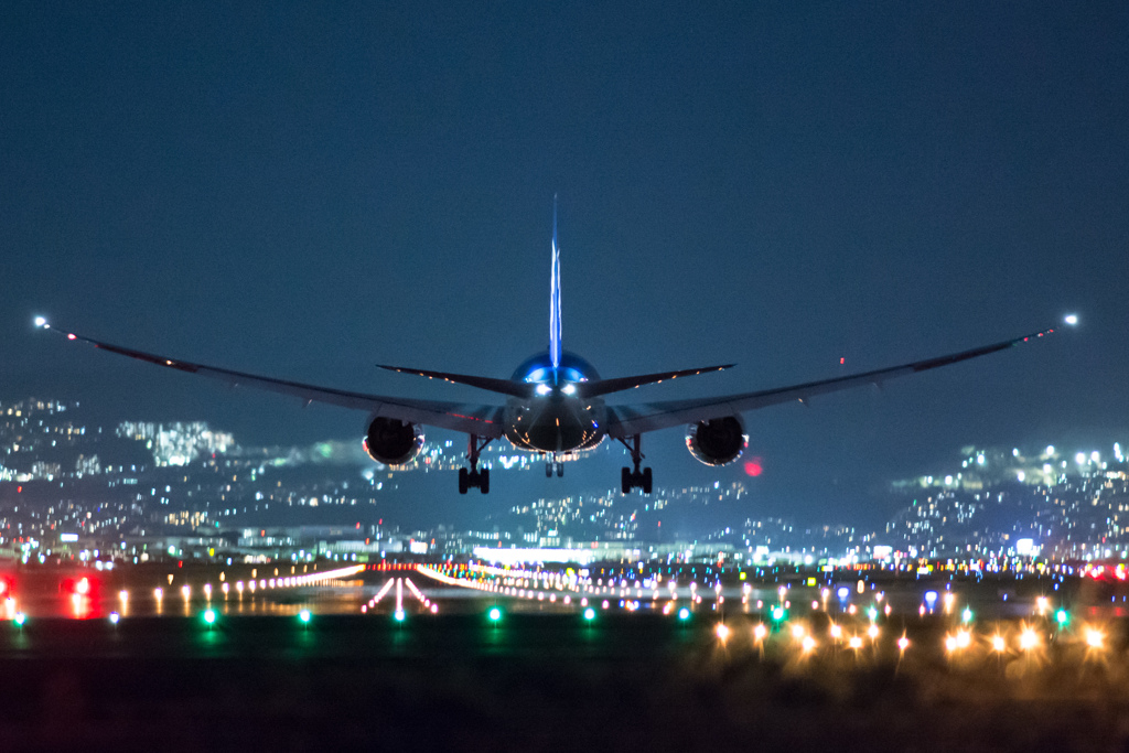 B787の到着
