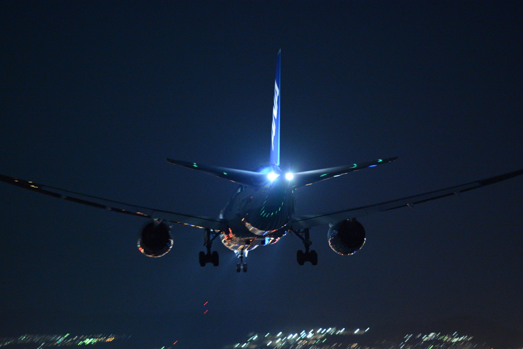 B787の到着^^