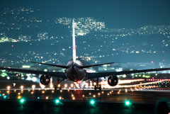 夜の出発便-1