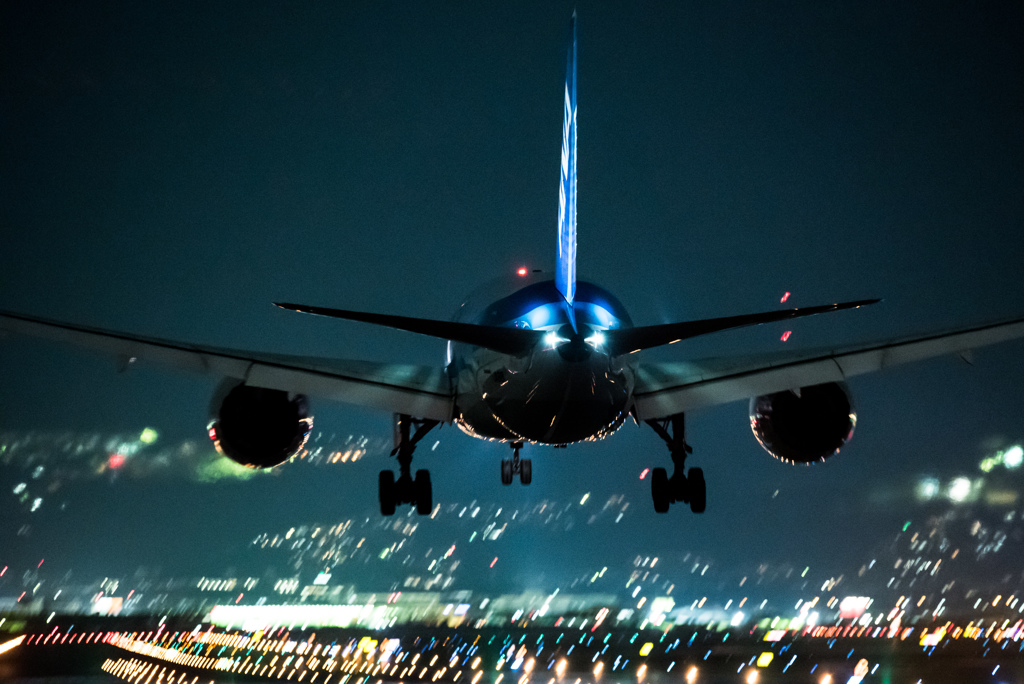 B787の到着