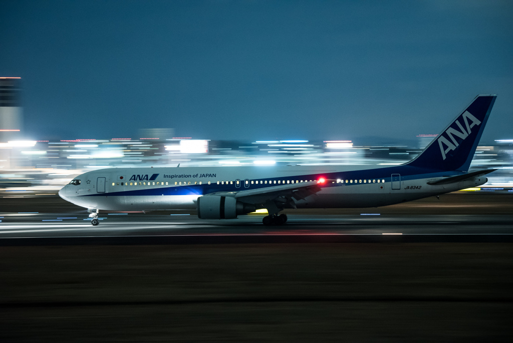 夜流し　「Boeing 767-300」