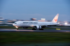 スカイパークで流し撮り。。