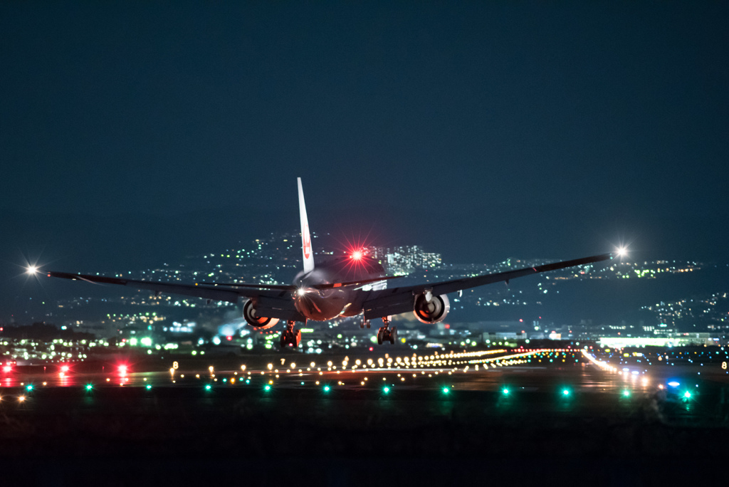 大型機の到着-2
