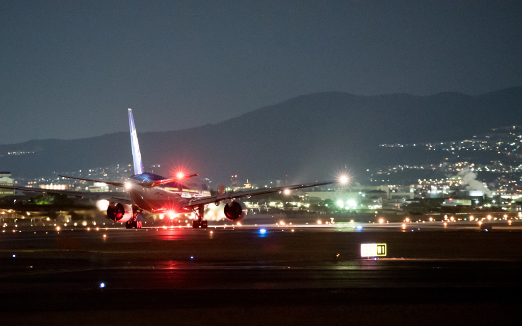 夜の千里川-4