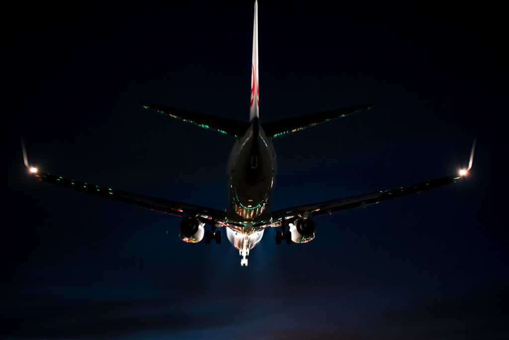 夜空を見上げれば