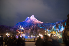 夜のディズニーシー