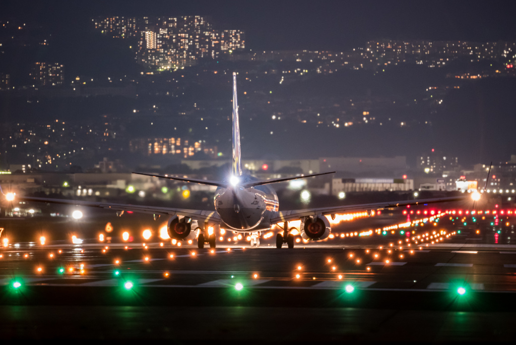 夜の輝き　Reflex Nikkor