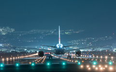 夜の出発便　 「Boeing 787-8 Dreamliner」JA848J