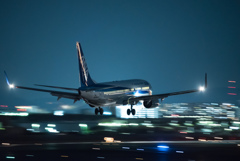 夜の千里川