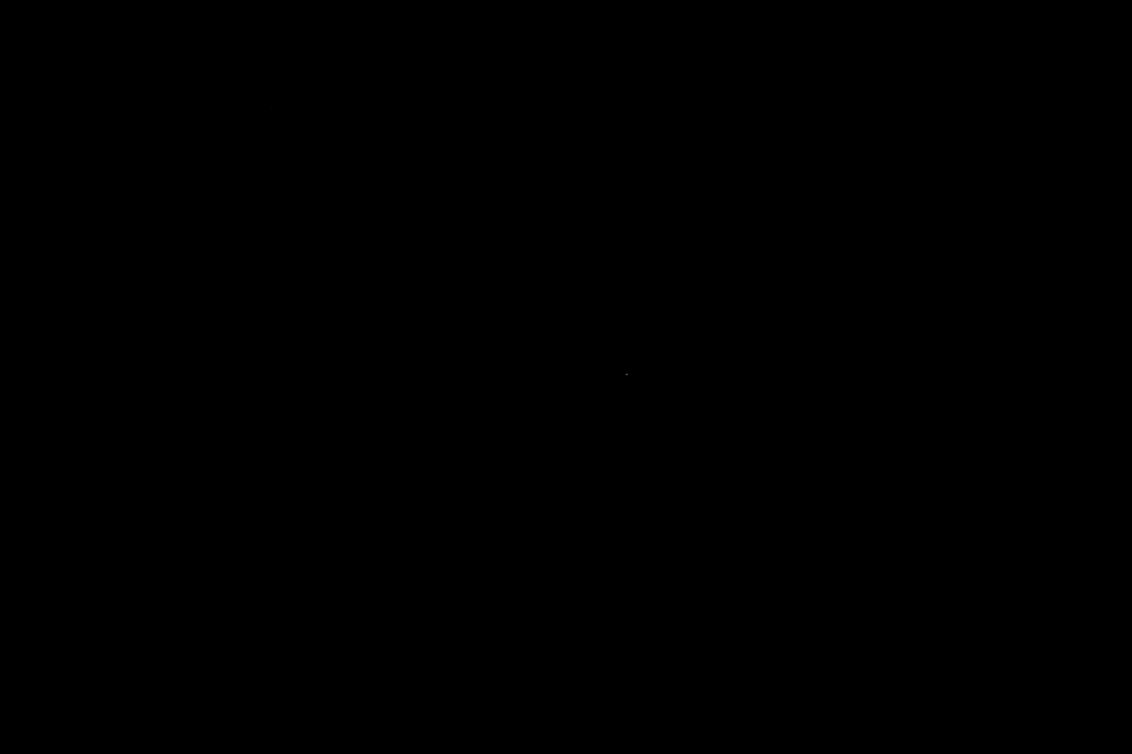 望遠鏡を使わずに土星を撮ってみた！